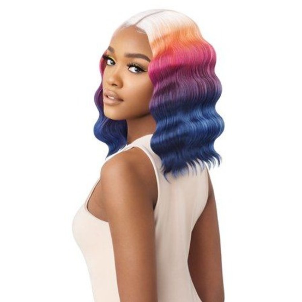 Outre Lace Front Wig Womens OS Gemini Colorbomb NWT Heat Resistant Deep Wave